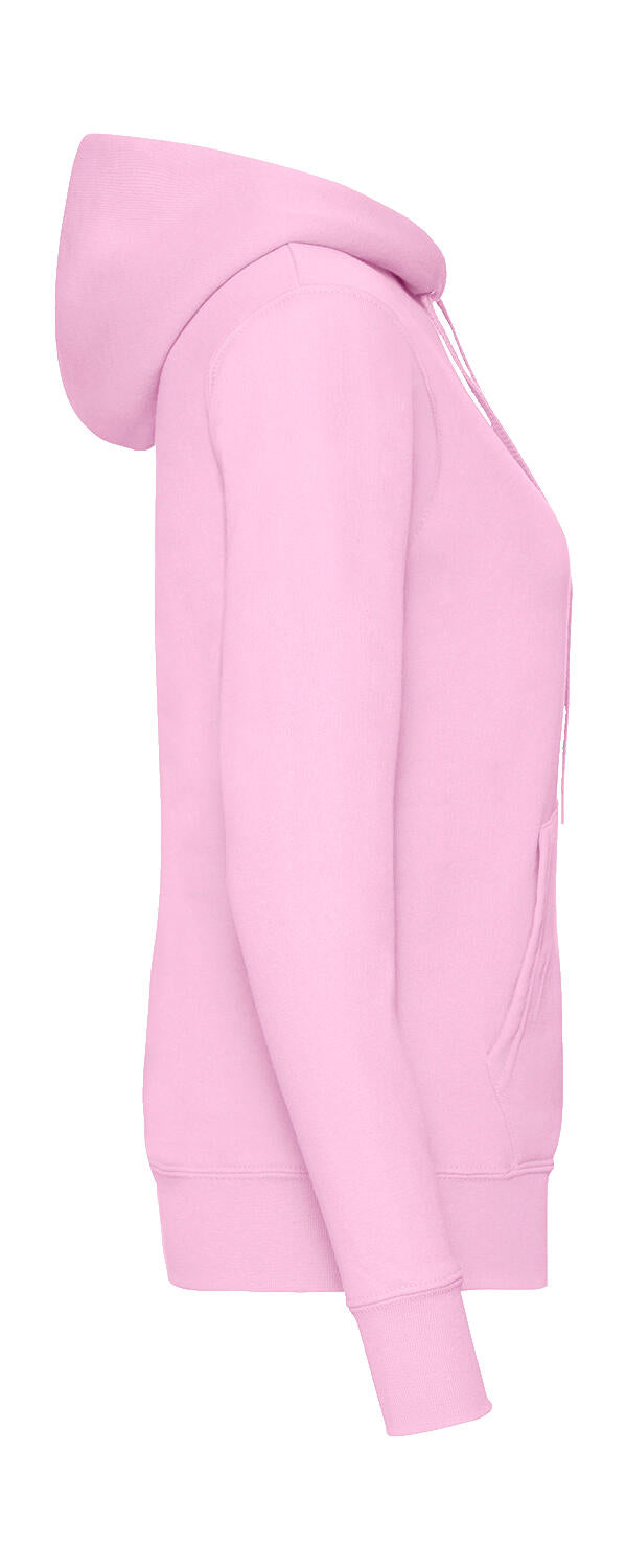  Ladies' Classic Hooded Sweat in Farbe White
