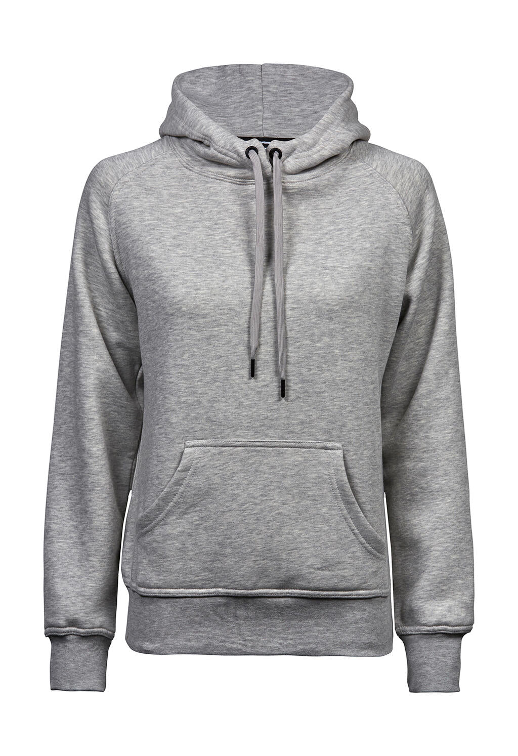  Ladies' Hooded Sweat in Farbe Heather Grey