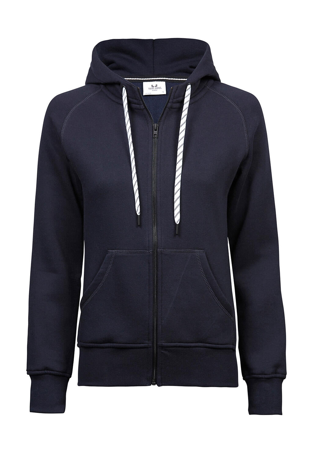  Ladies' Fashion Full Zip Hood in Farbe Navy