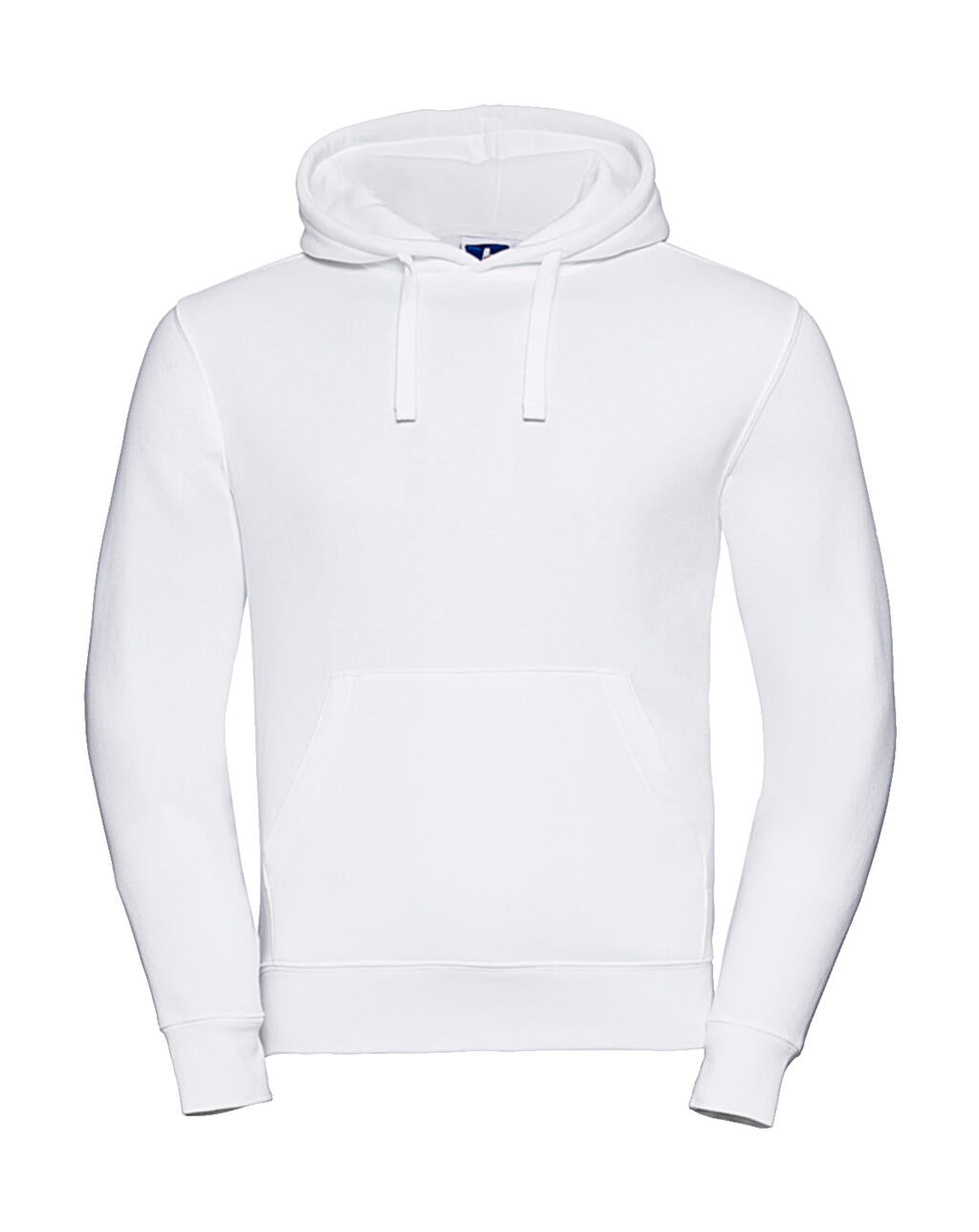  Men's Authentic Hooded Sweat in Farbe White