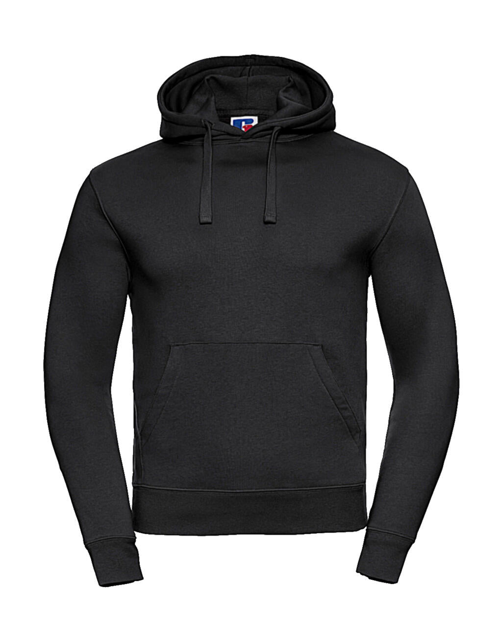  Men's Authentic Hooded Sweat in Farbe Black