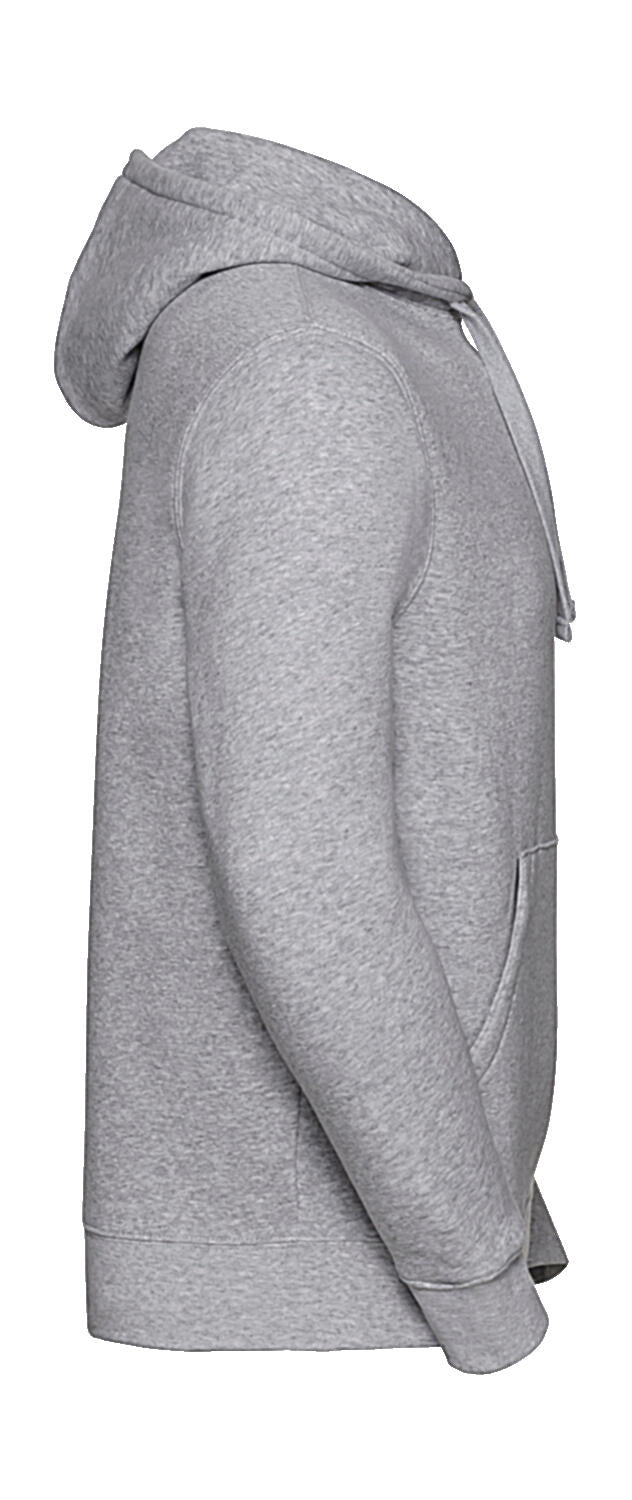  Men's Authentic Hooded Sweat in Farbe White