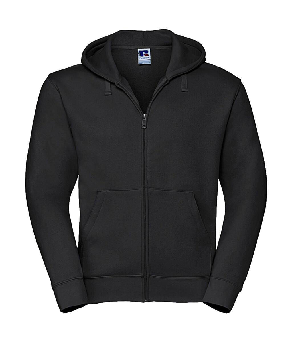  Men's Authentic Zipped Hood in Farbe Black
