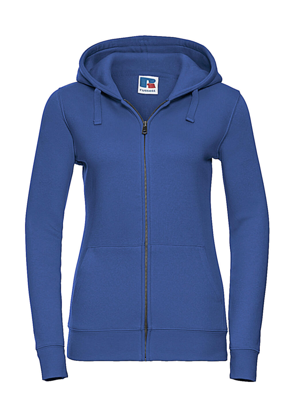  Ladies' Authentic Zipped Hood in Farbe Bright Royal