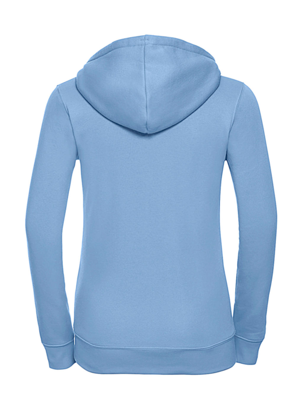  Ladies' Authentic Zipped Hood in Farbe White
