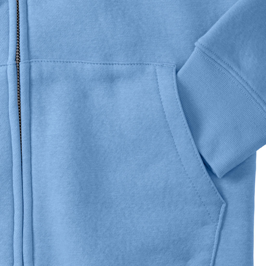  Ladies' Authentic Zipped Hood in Farbe White