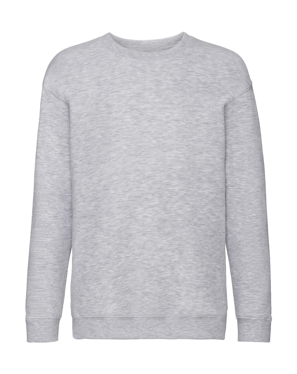  Kids' Premium Set-In Sweat in Farbe Heather Grey