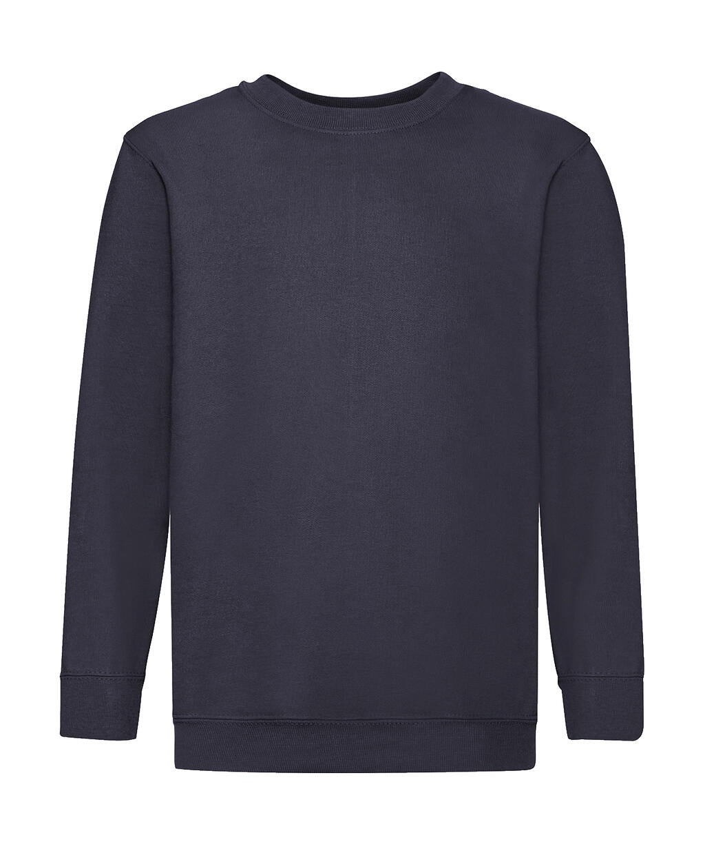  Kids' Classic Set-In Sweat in Farbe Deep Navy