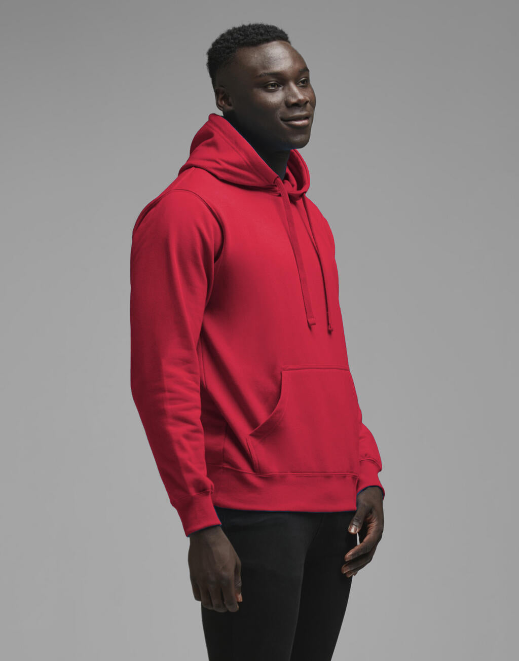  Tagless Hoodie in Farbe Black