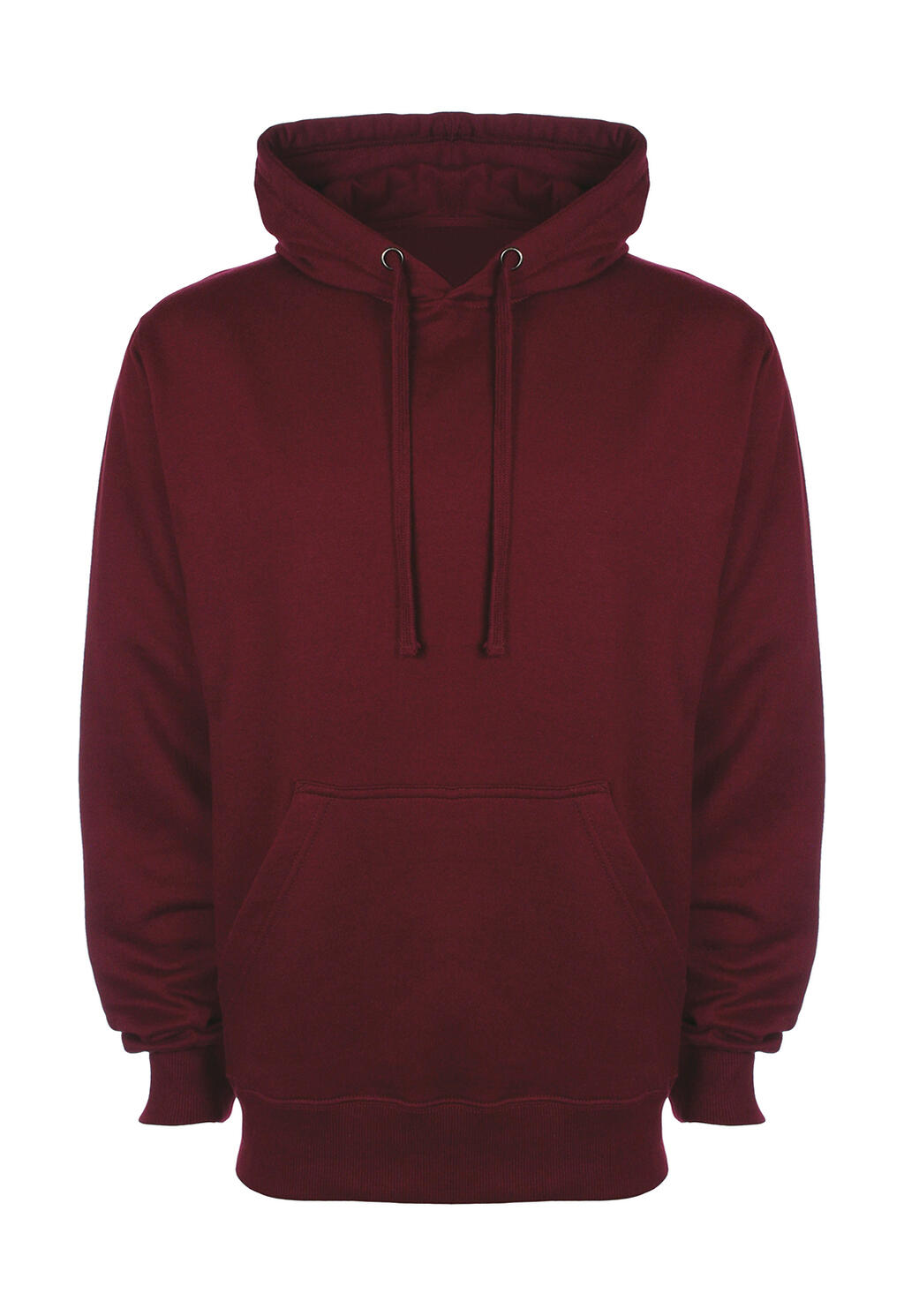  Tagless Hoodie in Farbe Burgundy