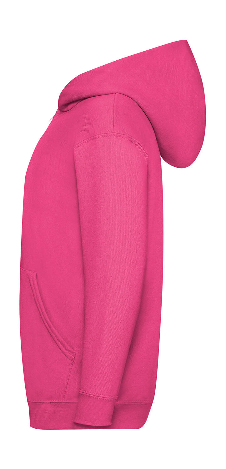  Kids' Classic Hooded Sweat Jacket in Farbe Black