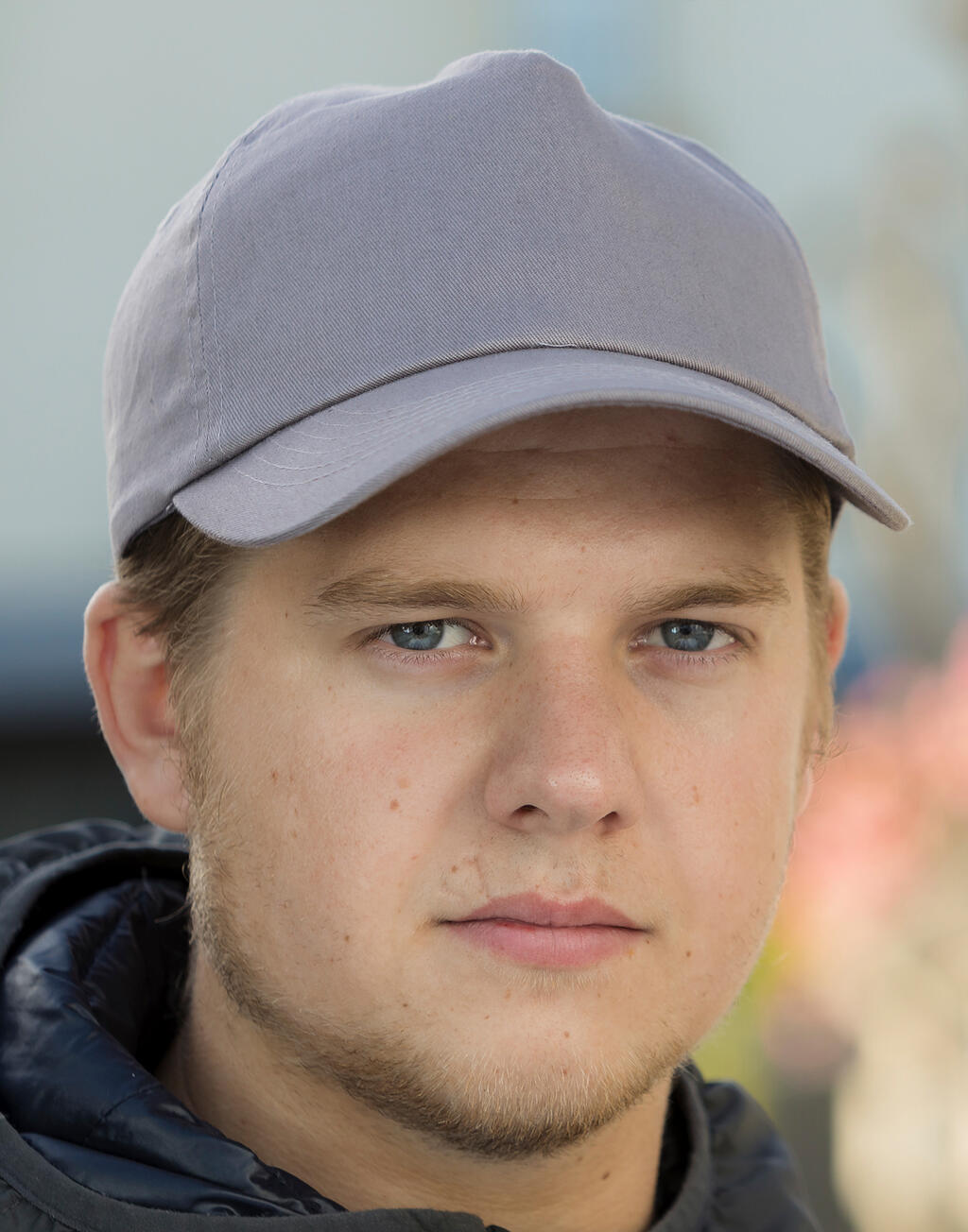  Cotton Cap in Farbe White