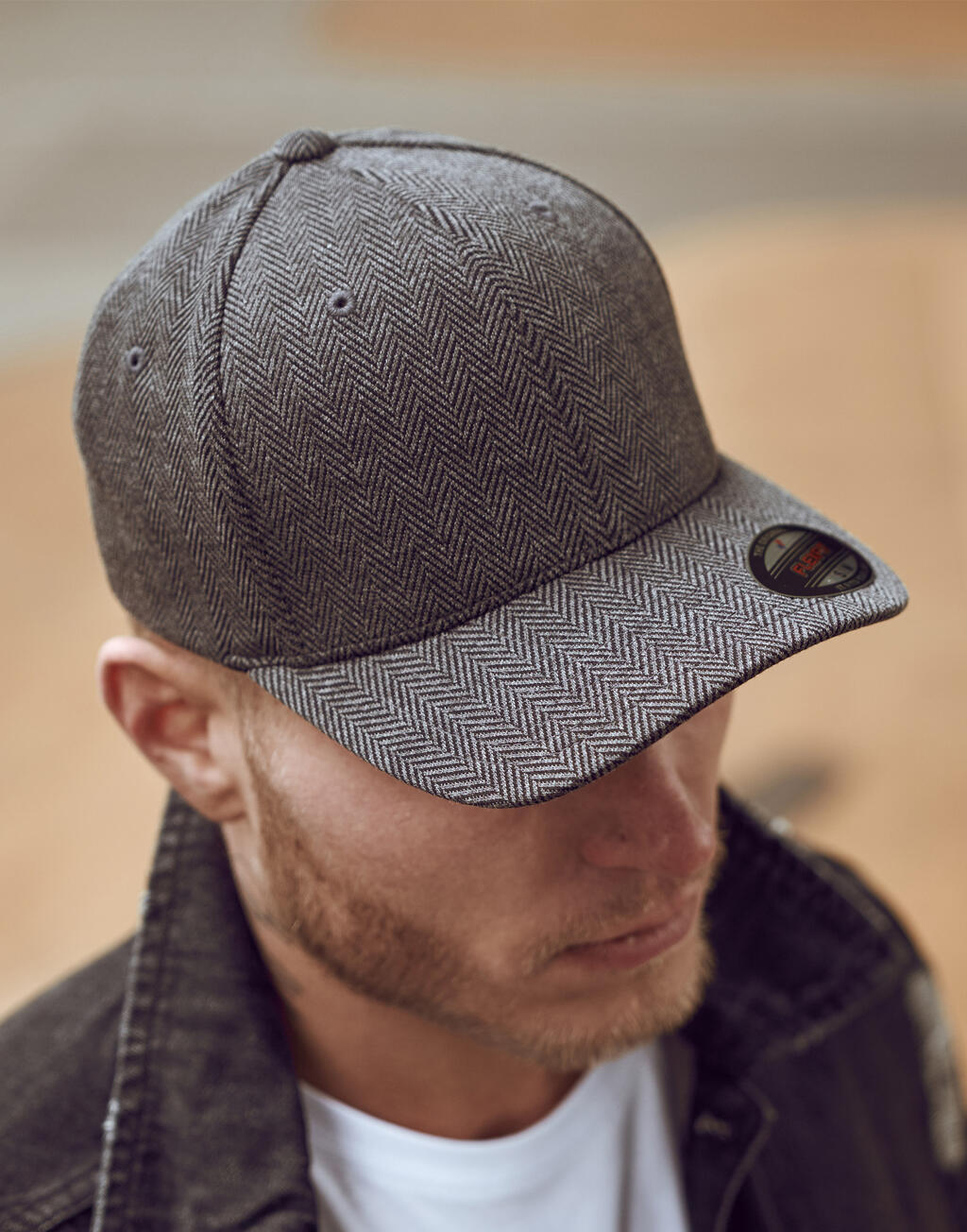 Heringbone Melange Cap - ShirtStore