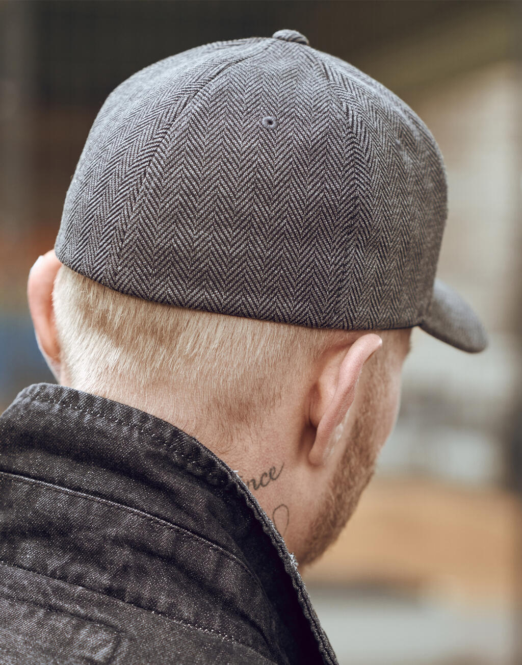 Heringbone Melange Cap - ShirtStore