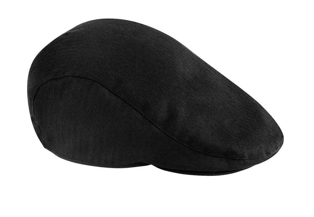  Vintage Flat Cap in Farbe Black