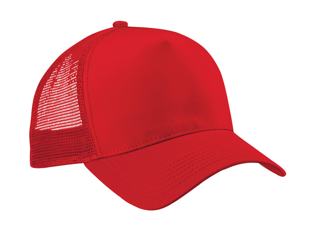  Snapback Trucker in Farbe Classic Red/Classic Red