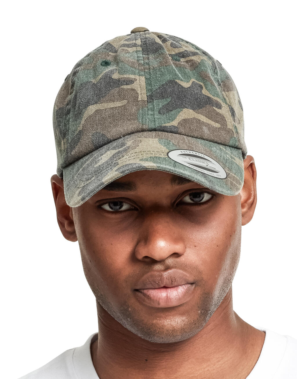 Low Profile Camo Washed Cap - ShirtStore