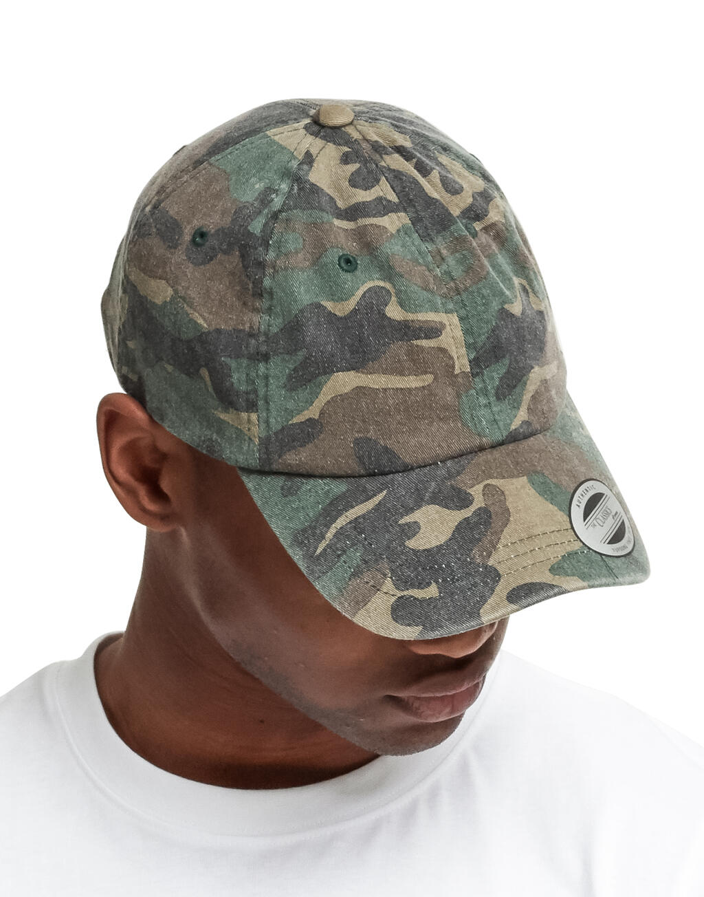 Low Profile Camo Washed Cap - ShirtStore