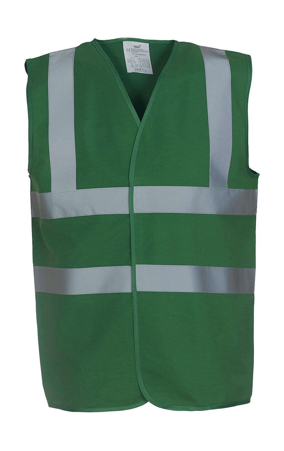  Fluo 2 Band+Brace Waistcoat in Farbe Paramedic Green