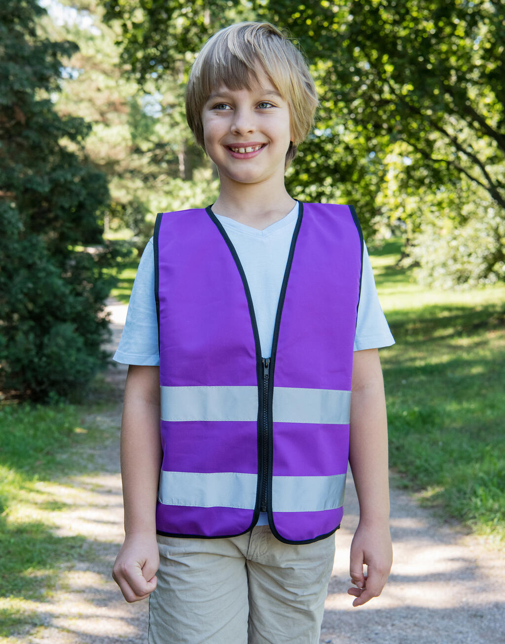 Functional Zipper Vest for Kids 'Aalborg' - ShirtStore