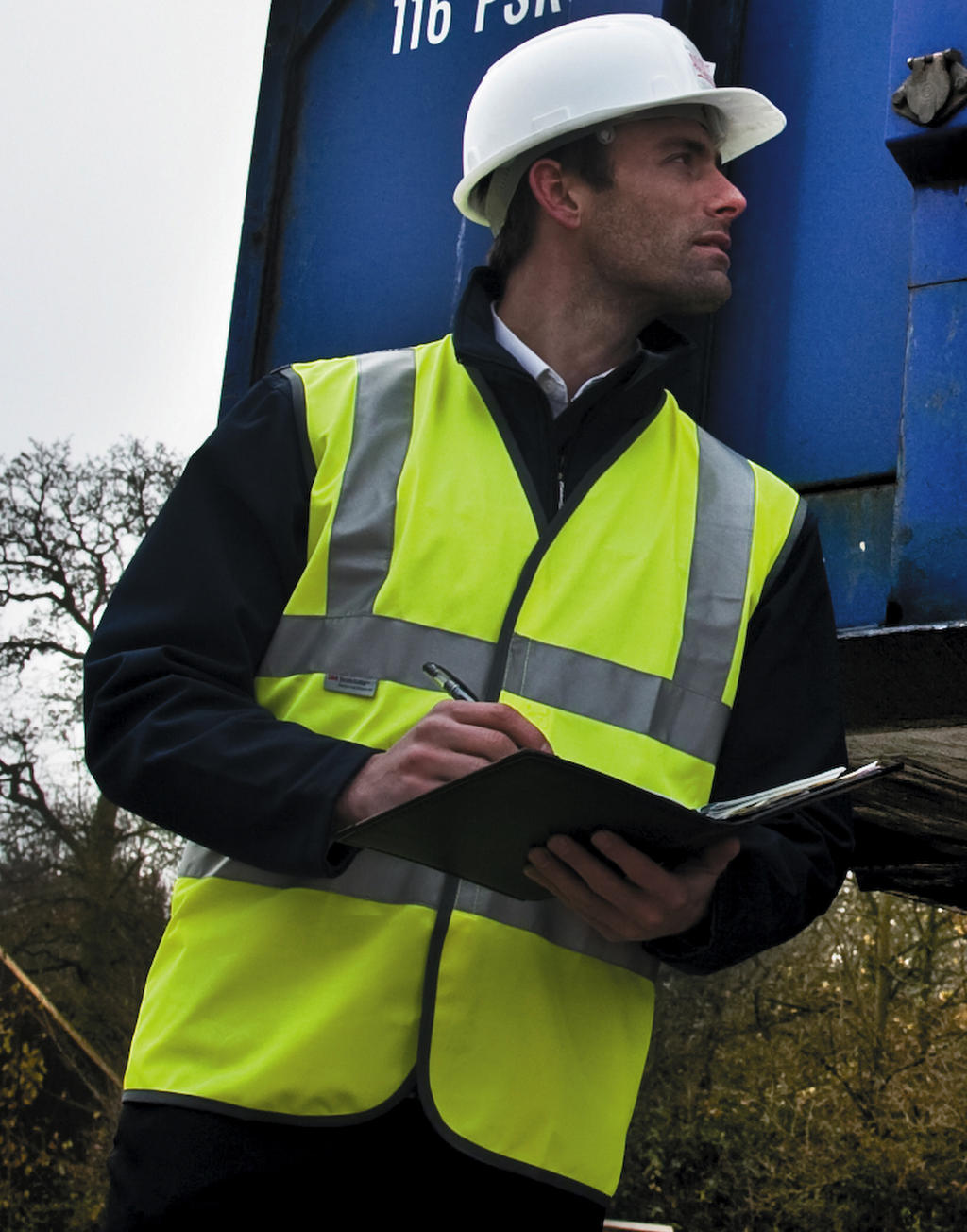  Safety Hi-Vis Vest in Farbe Fluorescent Orange