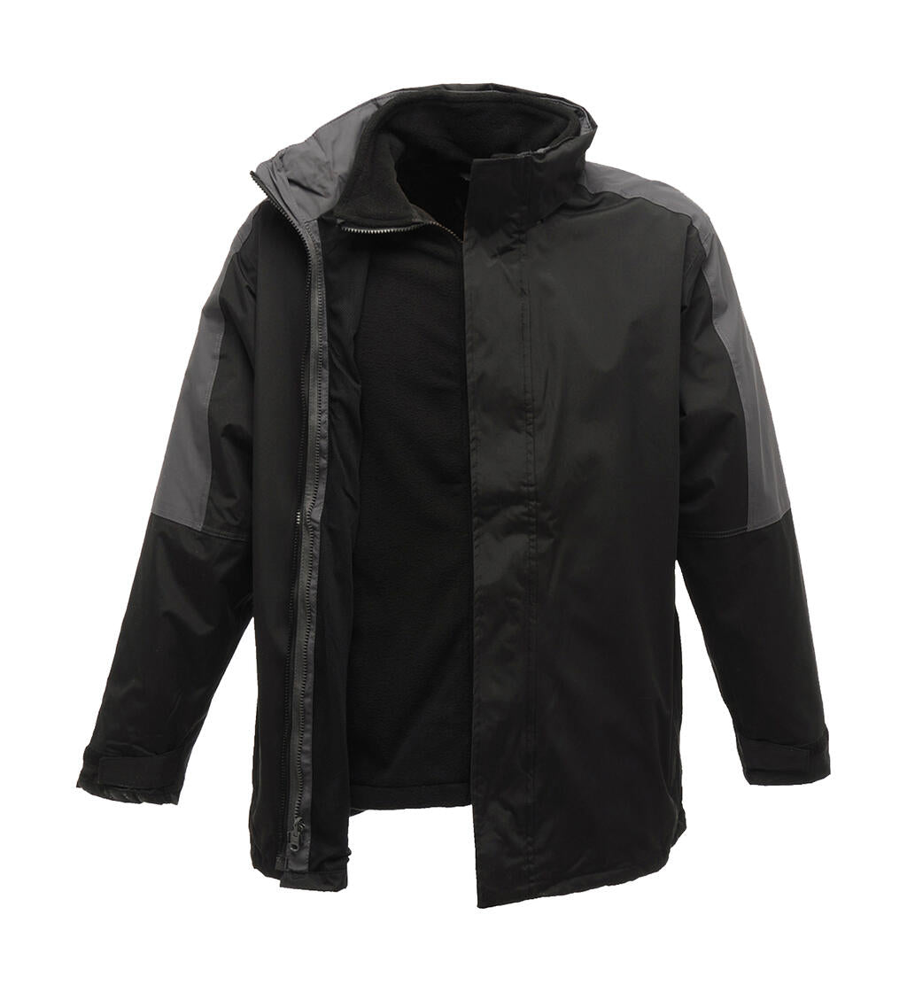  Defender III 3-In-1 Jacket in Farbe Black/Seal Grey