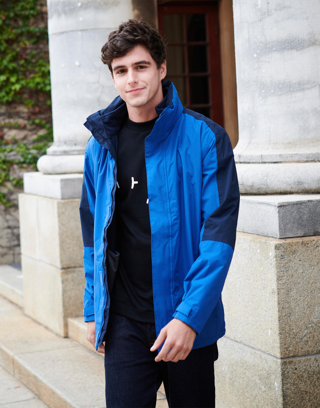  Defender III 3-In-1 Jacket in Farbe Black/Seal Grey