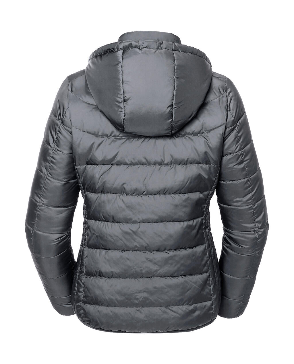  Ladies' Hooded Nano Jacket in Farbe Black