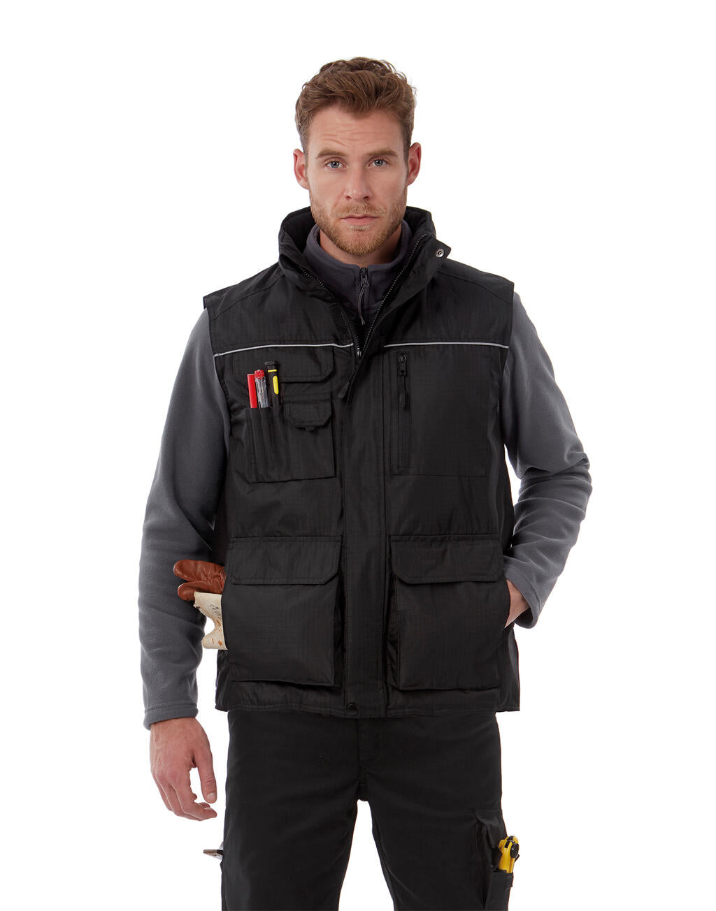 Expert Pro Workwear Bodywarmer in Farbe Black