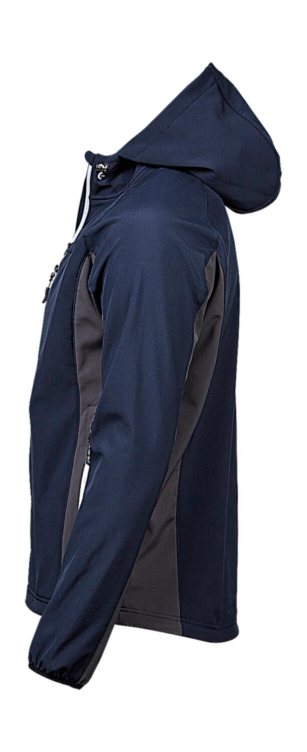  Hooded Lightweight Performance Softshell in Farbe Black/Dark Grey