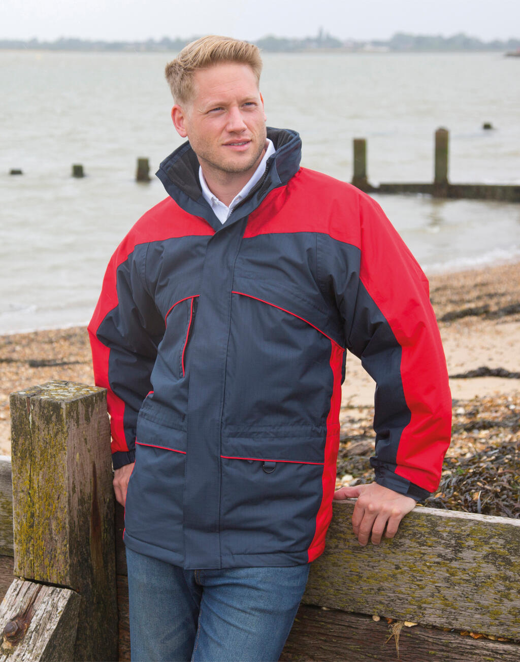  Seneca Hi-Activity Jacket in Farbe Anthracite/Black