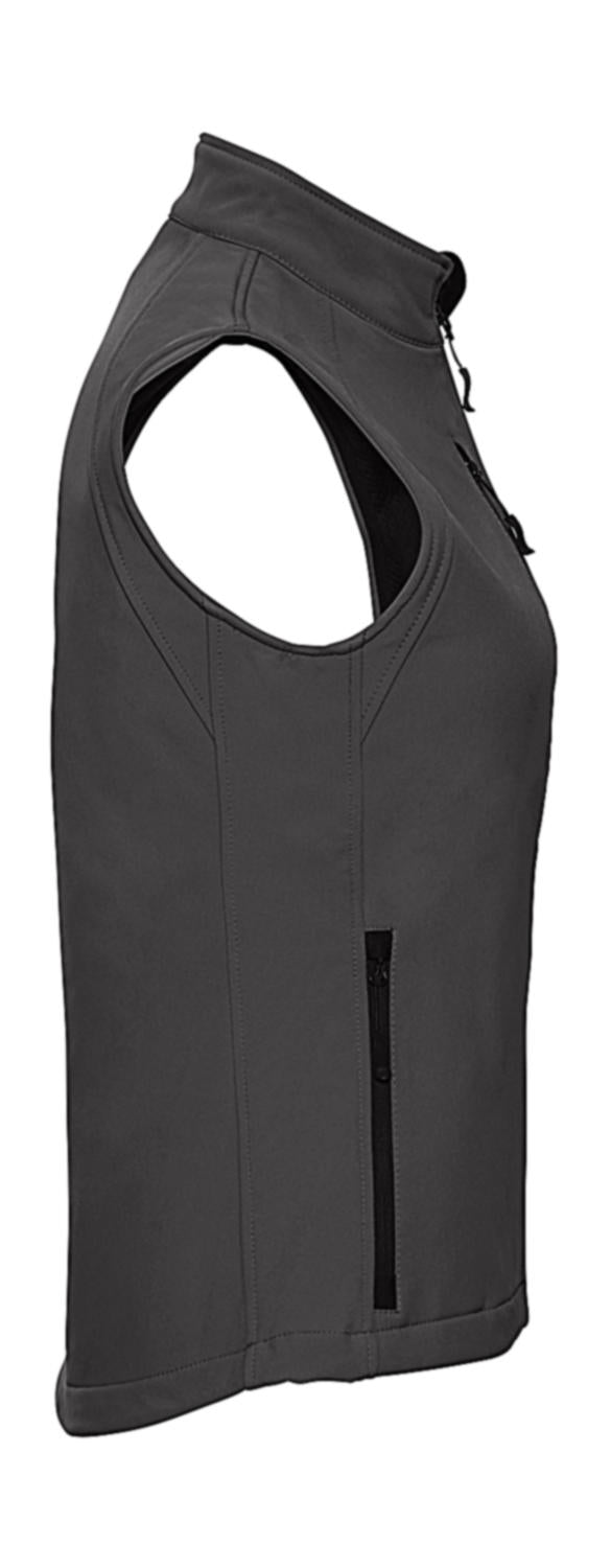  Ladies' Softshell Gilet  in Farbe Black