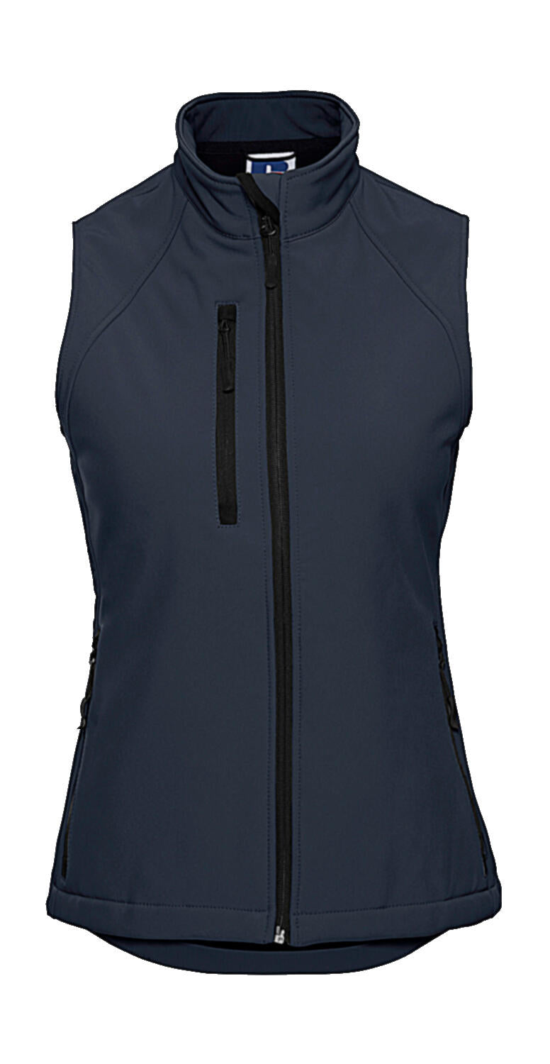  Ladies' Softshell Gilet  in Farbe French Navy