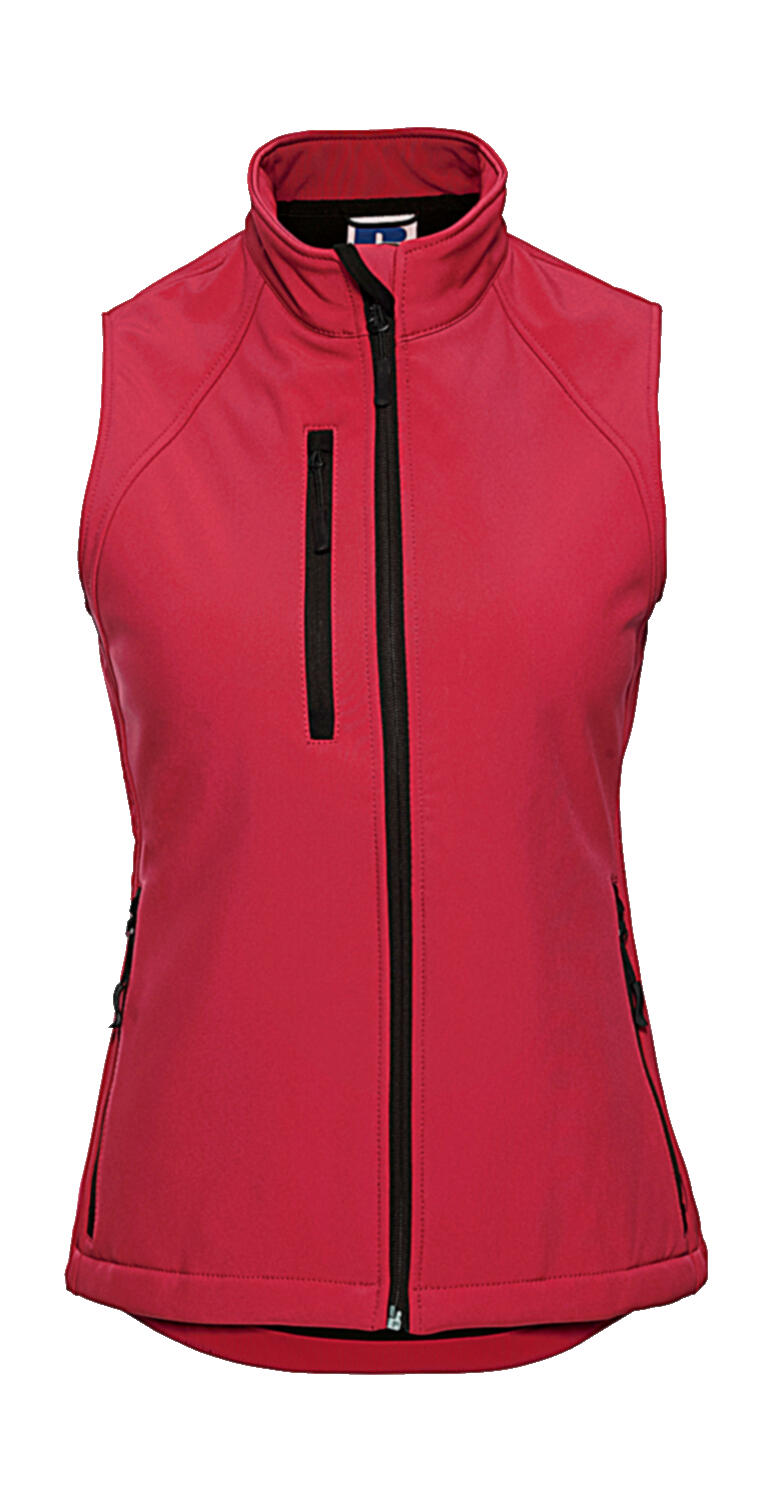  Ladies' Softshell Gilet  in Farbe Classic Red