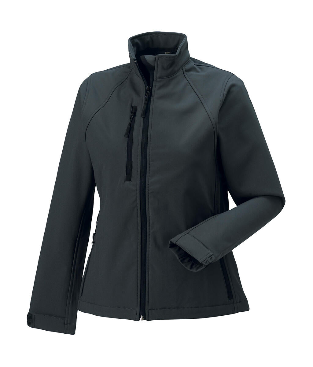  Ladies' Softshell Jacket  in Farbe Titanium
