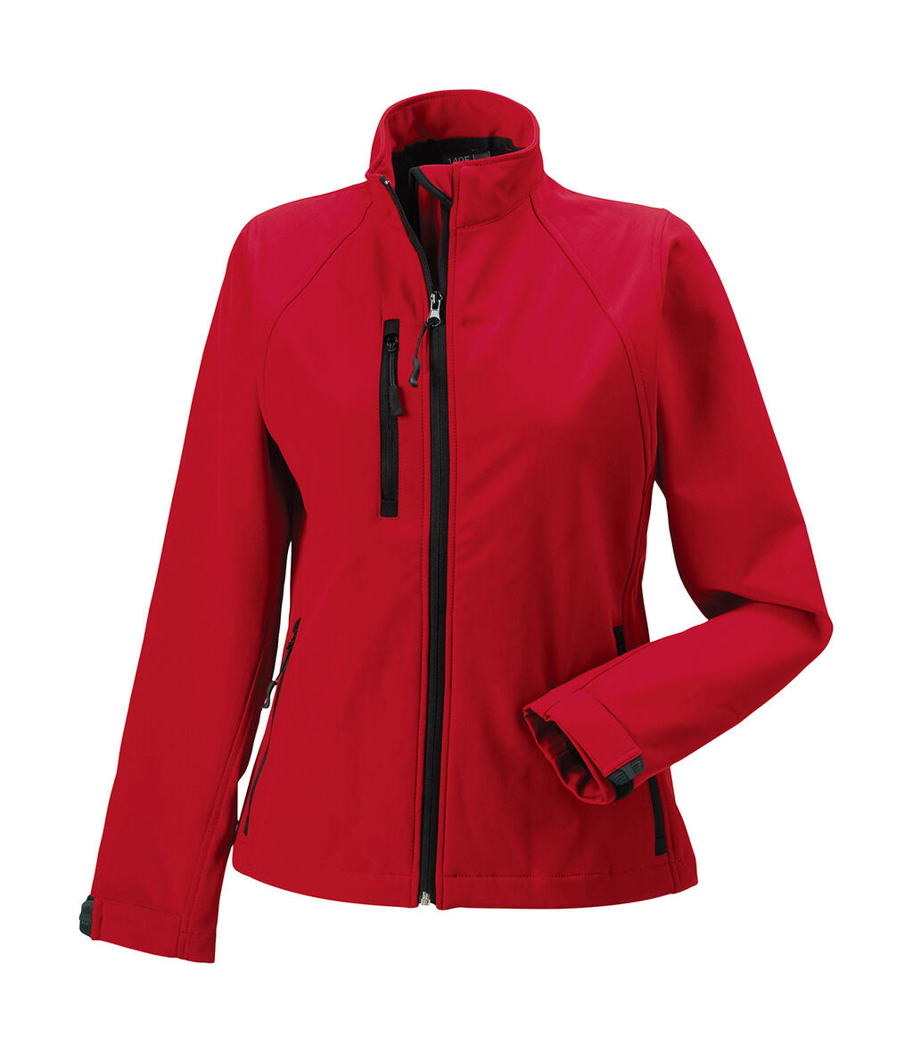  Ladies' Softshell Jacket  in Farbe Classic Red