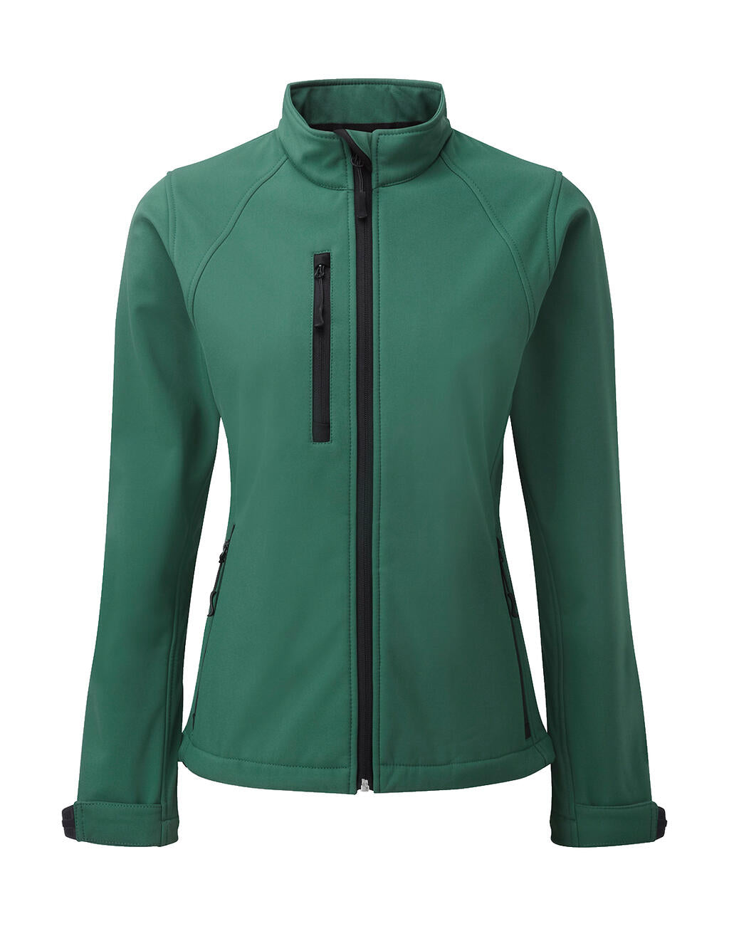  Ladies' Softshell Jacket  in Farbe Bottle Green