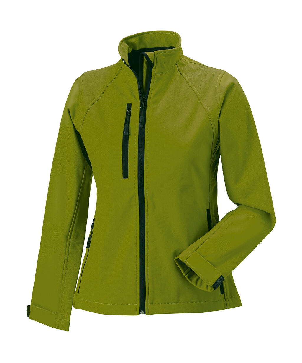  Ladies' Softshell Jacket  in Farbe Cactus