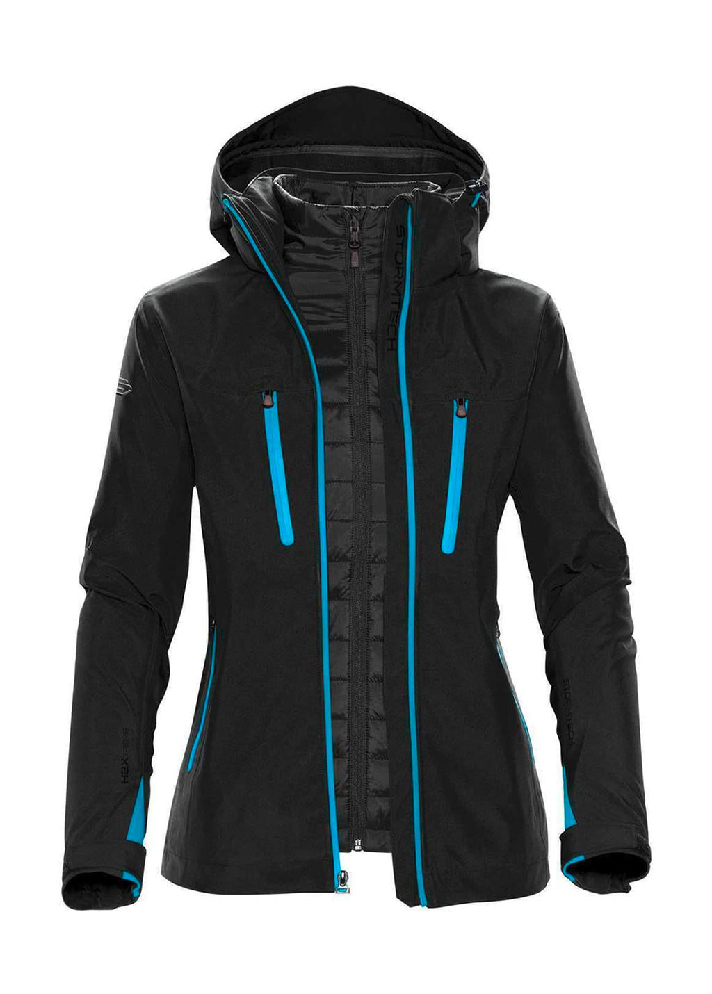  Women's Matrix System Jacket in Farbe Black/Electric