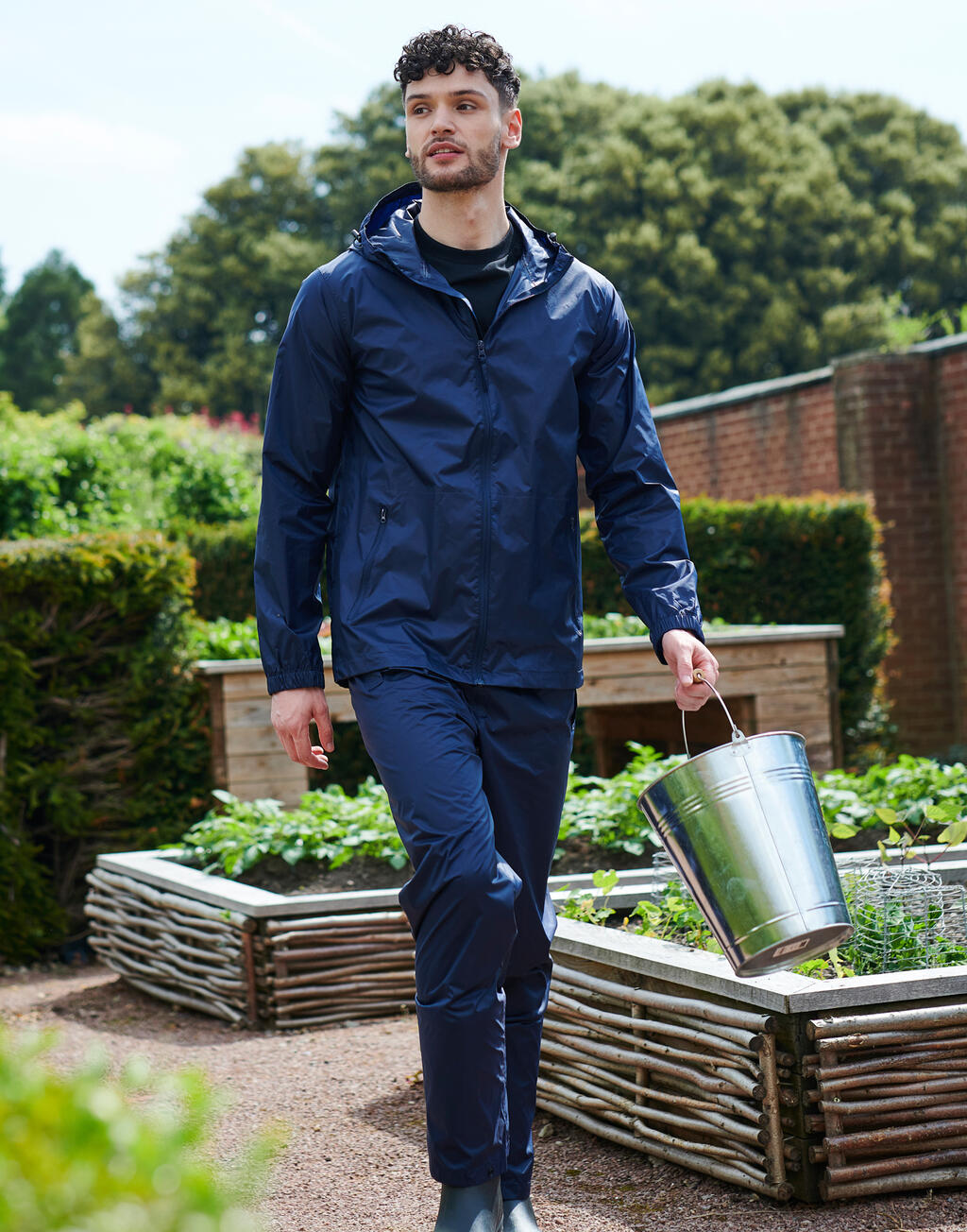  Pro Pack Away Jacket in Farbe Black