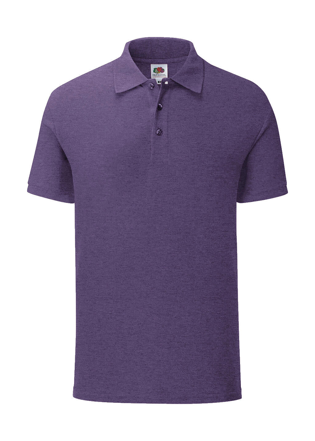  Iconic Polo in Farbe Heather Purple