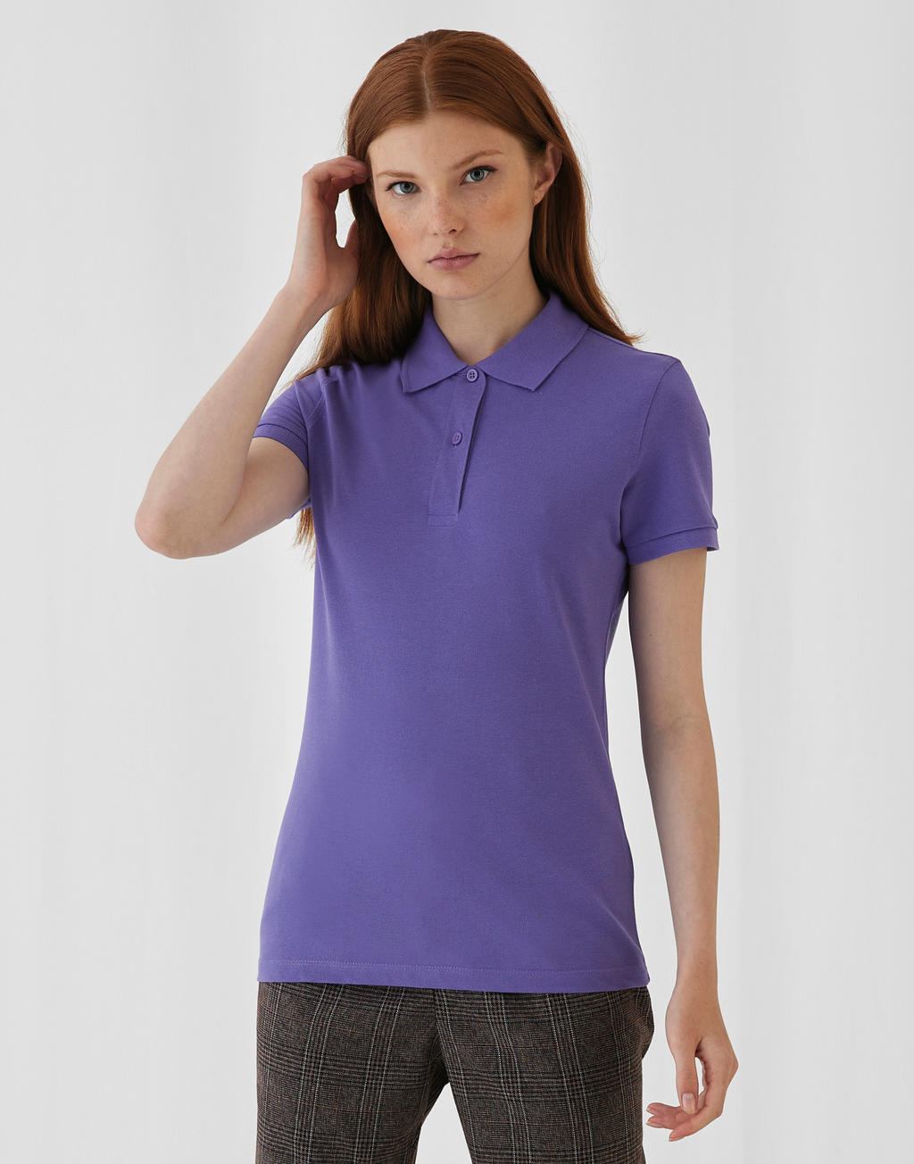  Organic Inspire Polo /women_° in Farbe White