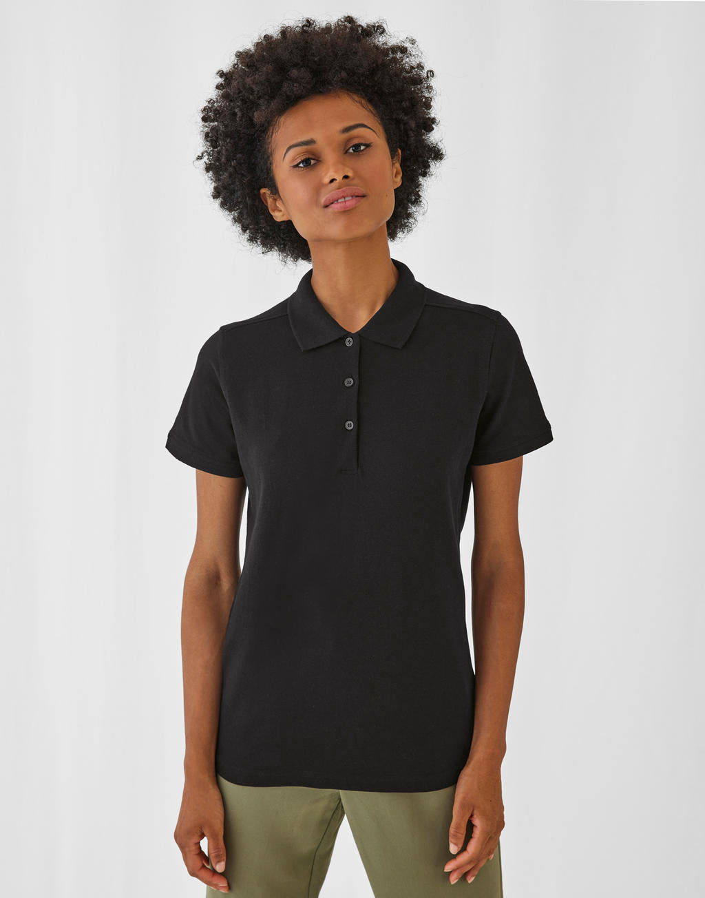  Safran Timeless/women Polo in Farbe White