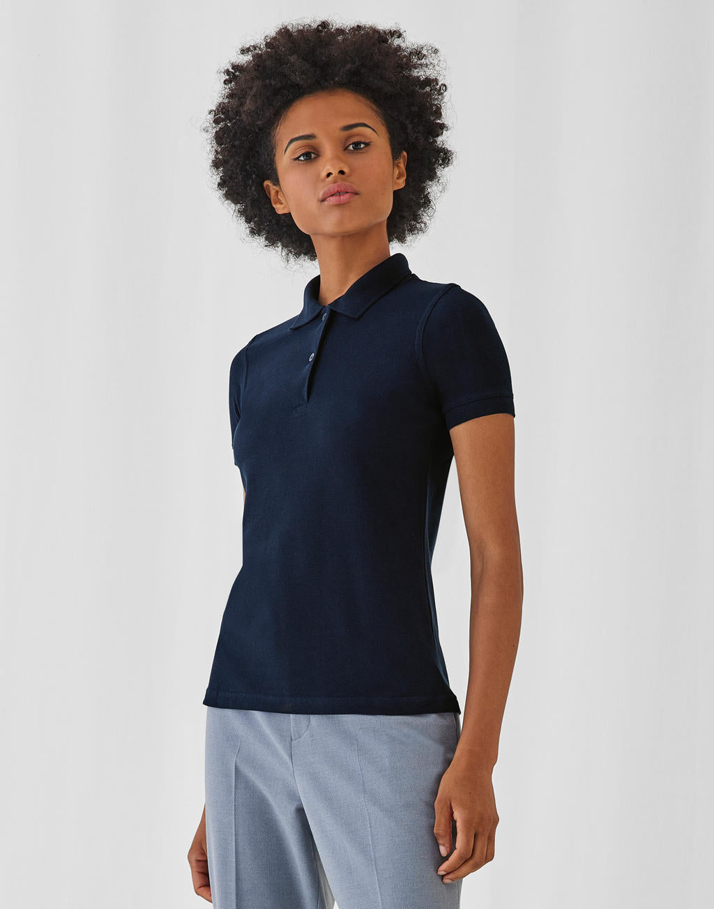 Safran Pure/women Polo  in Farbe White