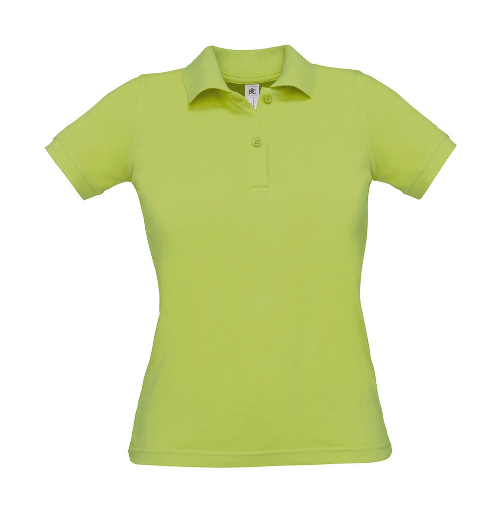  Safran Pure/women Polo  in Farbe Pistachio