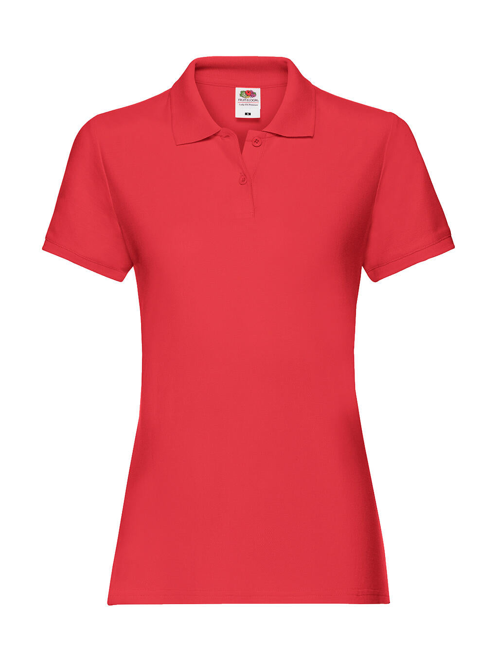  Ladies' Premium Polo in Farbe Red