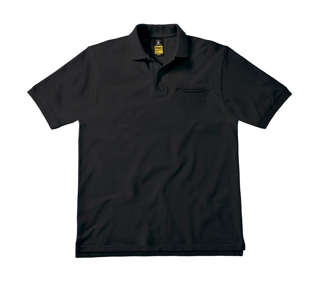  Energy Pro Workwear Pocket Polo in Farbe Black