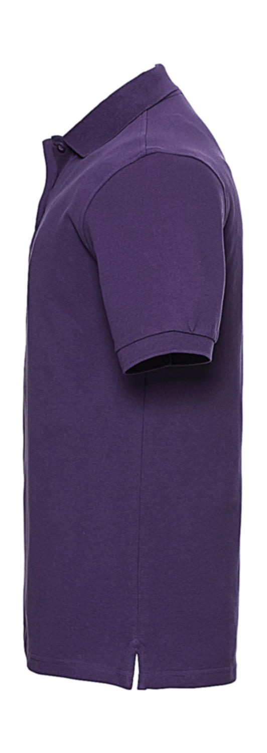  Men's Classic Cotton Polo in Farbe White
