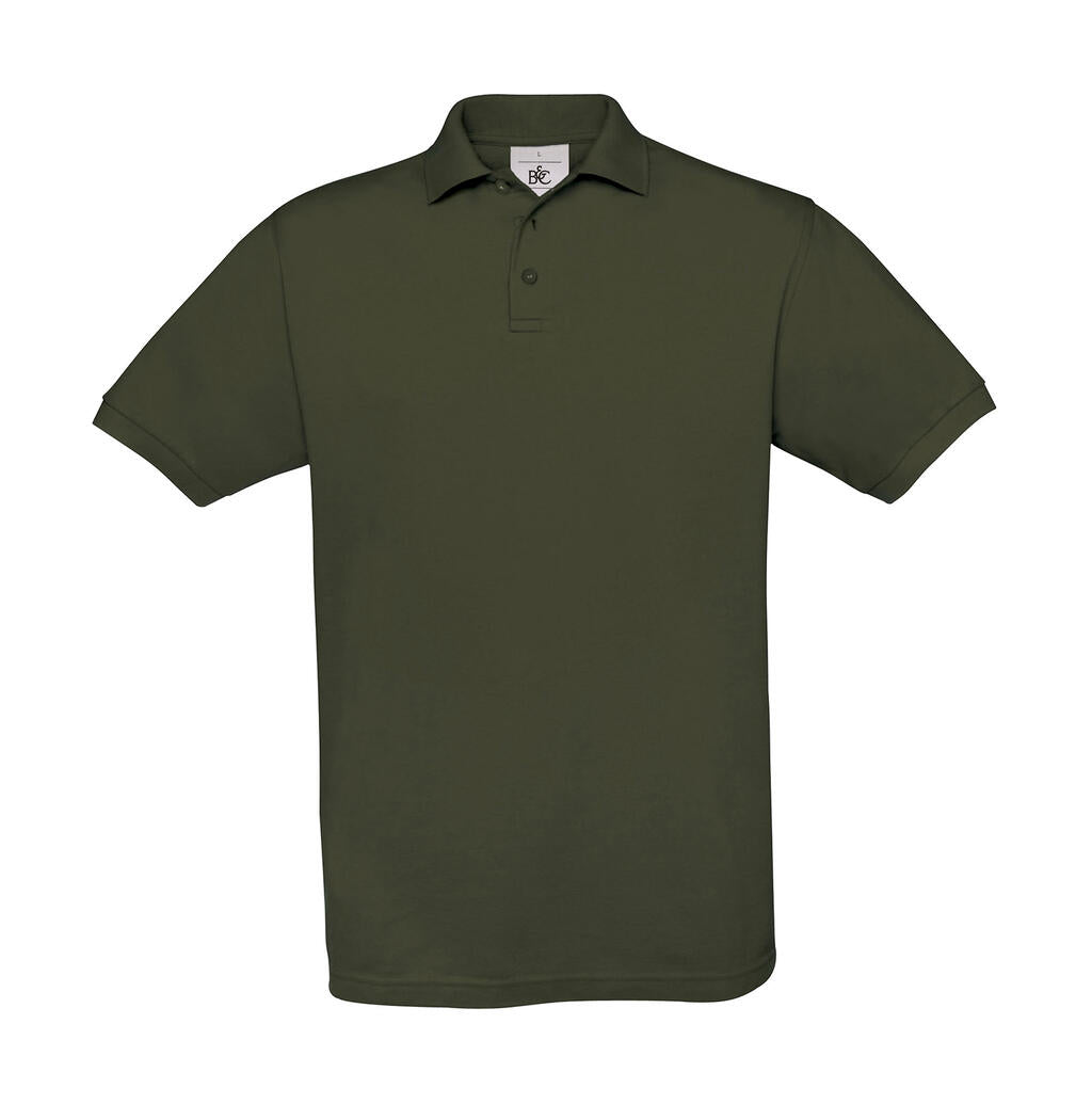  Safran Piqué Polo in Farbe Khaki