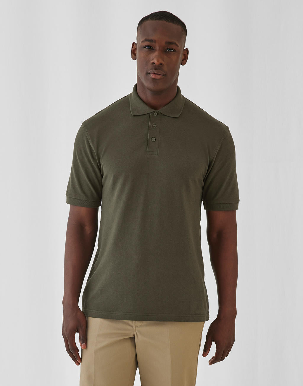  Safran Piqué Polo in Farbe White